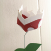 Paper Piranha Plant Flowers